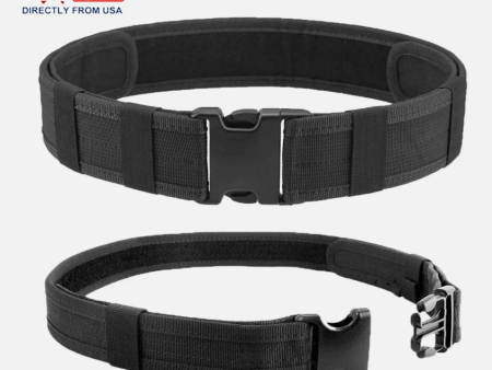 Tactical Belt 2 Inch Belts for Mens Nylon Web Work Belt with Heavy Duty Buckle Online