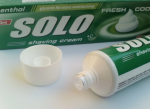 Shaving Cream SOLO - fresh cool (menthol) , 100 ml. Fashion