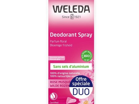 Weleda Musk Rose Deodorants 2x 100ml (3.38fl oz) Hot on Sale