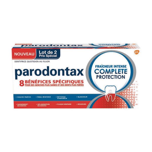 Parodontax Complete Protection Toothpaste 75ml x2 (2.53fl oz x2) Fashion