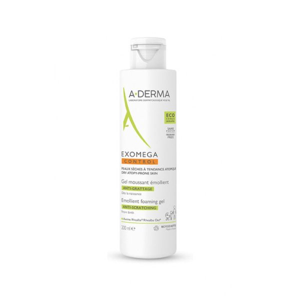 A-Derma Exomega Control Emollient Foaming Gel Supply