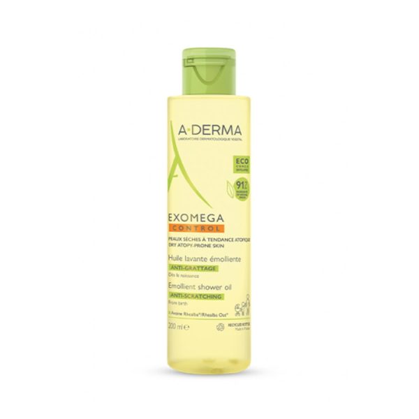 A-Derma Exomega Control Anti-scratch Emollient Cleansing Oil Online now