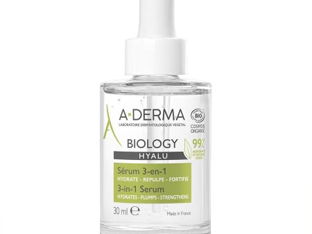 3 in 1 Serum 30ml Biology Hyalu A-Derma Cheap