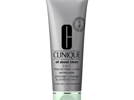 Scrub + Charcoal Mask 2-in-1 121g All About Clean Clinique Supply